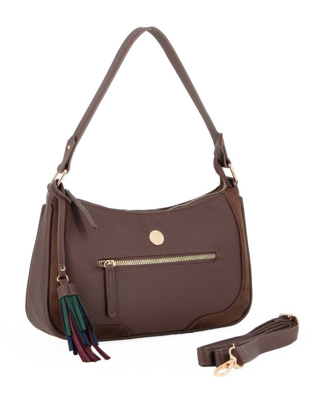 Prodotto: BORSA A SPALLA C/LATI CAM.+CHARM A NAPPA