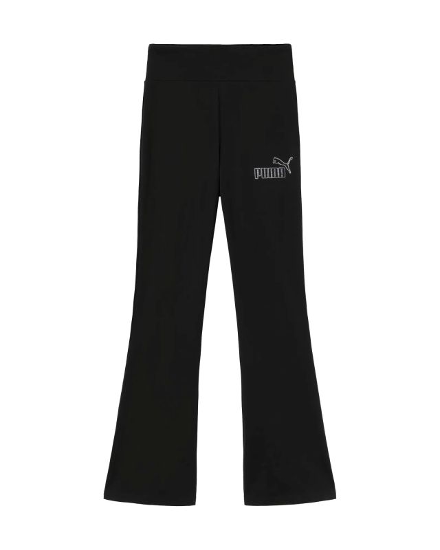 Prodotto: PUMA - LEGGINGS FLARE ESSENTIAL NERO DA DONNA CON LOGO STRASS 693557-01