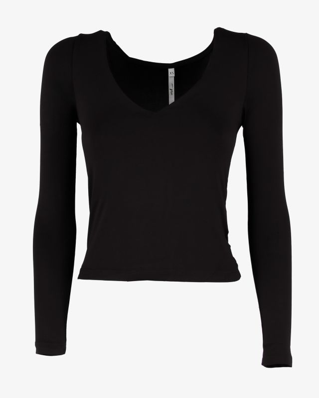 Prodotto: MAGLIA MANICA LUNGA SCOLLO V ELASTICIZZA