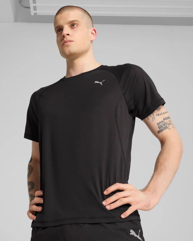 Prodotto: PUMA - T-SHIRT NERA RUN VELOCITY TEE (POLY) DA UOMO - 526600-01