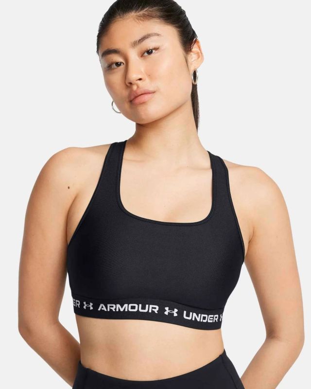 Prodotto: TOP UA CROSSBACK MID BRA ULTIMATE BLACK