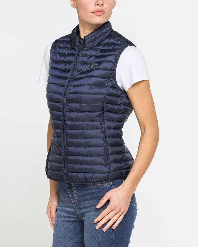 Prodotto: CARRERA - Gilet 100 grammi ultralight in tessuto ripstop fuxia da donna