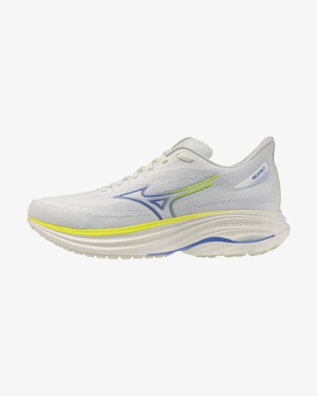 Prodotto: MIZUNO - SCARPA DA RUNNING WAVE ULTIMA 17 BIANCA  CON DETTAGLI BLU E  GIALLO FLUO DA DONNA, J1GD2618_22
