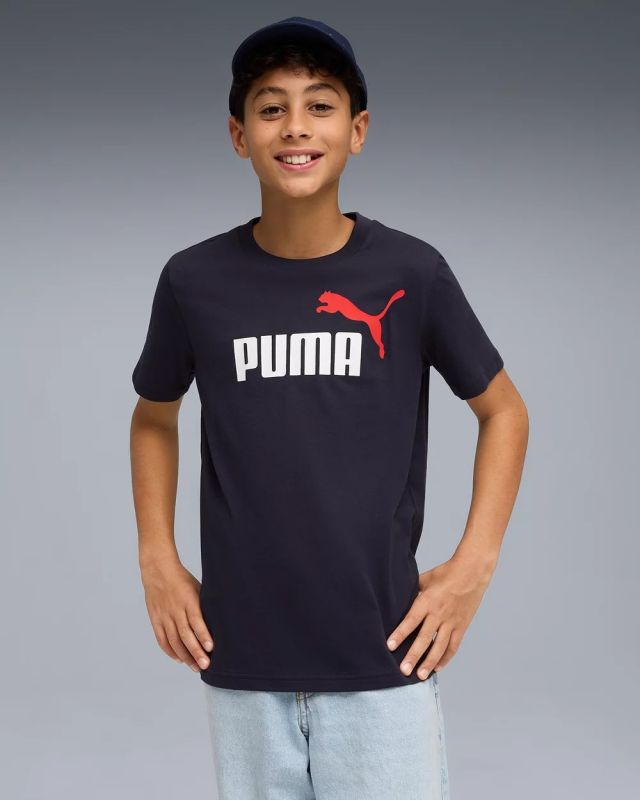 Prodotto: PUMA - T-SHIRT ESS 2 COLOR NO.1 LOGO JUNIOR BLU – 685778-16