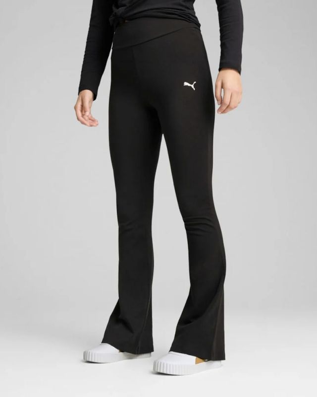 Prodotto: PUMA - LEGGINGS NERI ESSENTIAL HIGH-WAIST FLARED DA DONNA, 631542-01