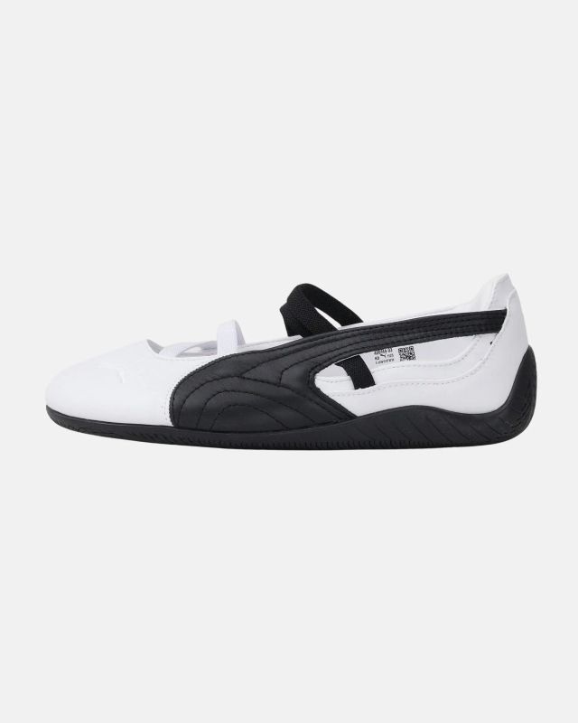 Prodotto: PUMA - BALLERINA SPEEDCAT BALLET LTHR BIANCA E NERA DA DONNA, 406144-03
