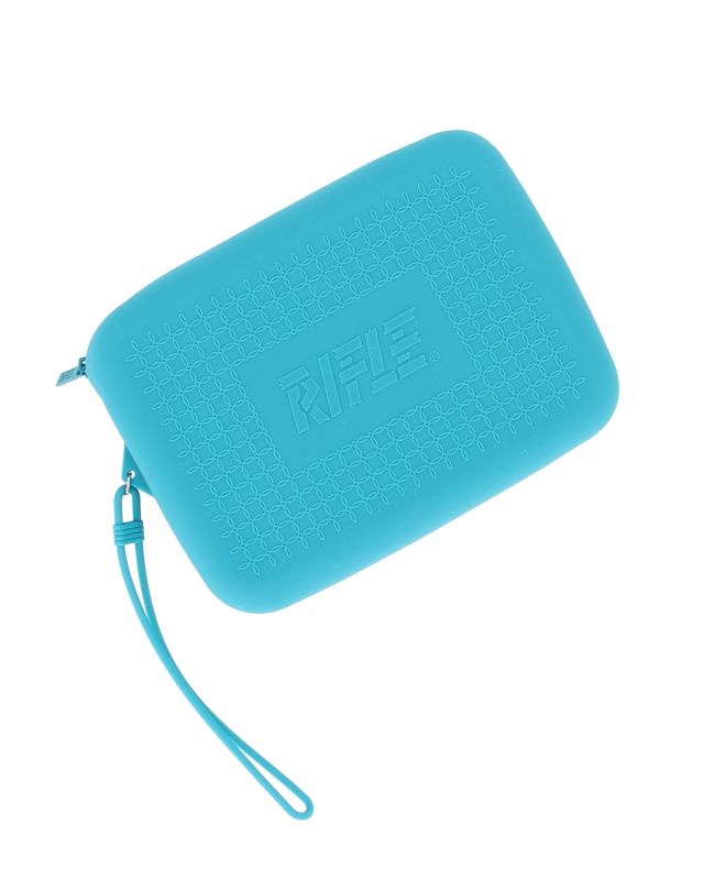 Prodotto: RIFLE - Pochette ottanio in silicone con polsiera