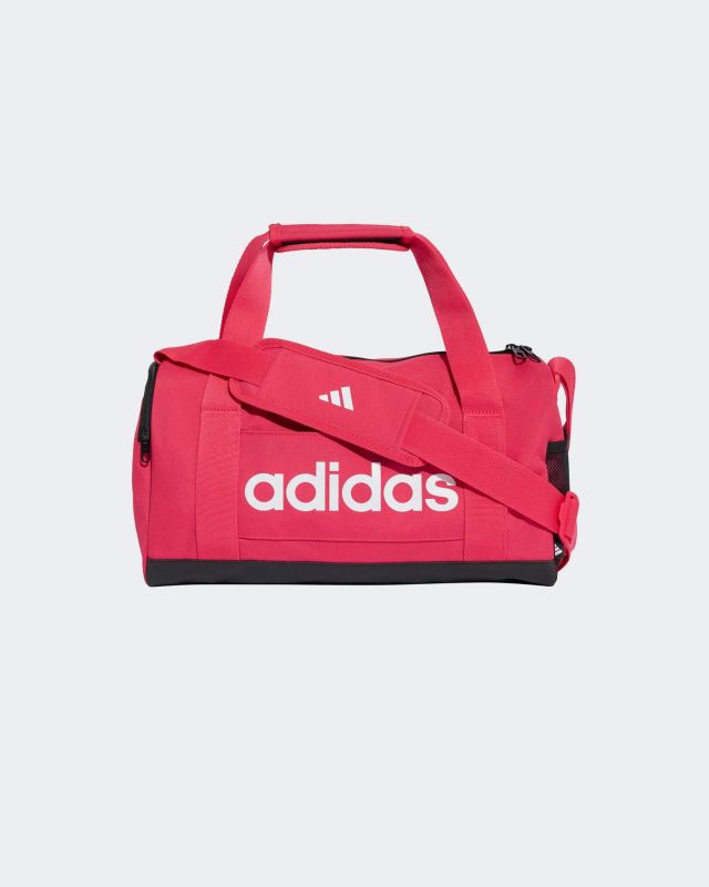 Prodotto: ADIDAS - BORSONE PICCOLO LINEAR DUFF XS FUXIA CON DETTAGLI BIANCHI E NERI, KS2072