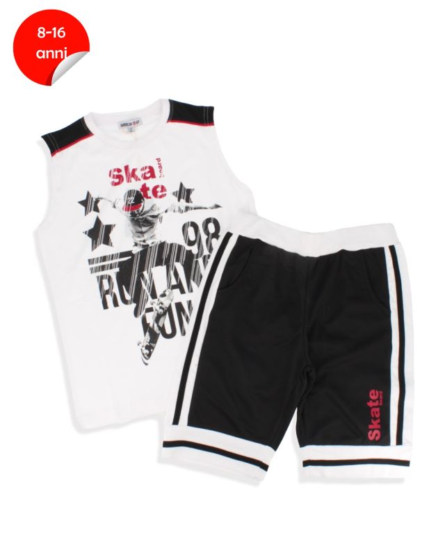 Prodotto: BOY COMPLETO SMANICATO