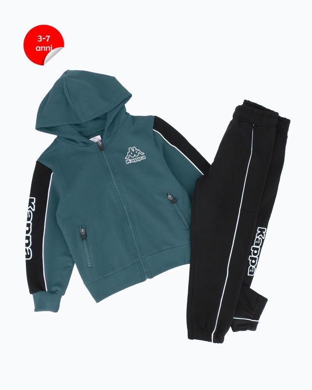 Prodotto: BIMBO TUTA FULL ZIP CON CAPPUCCIO