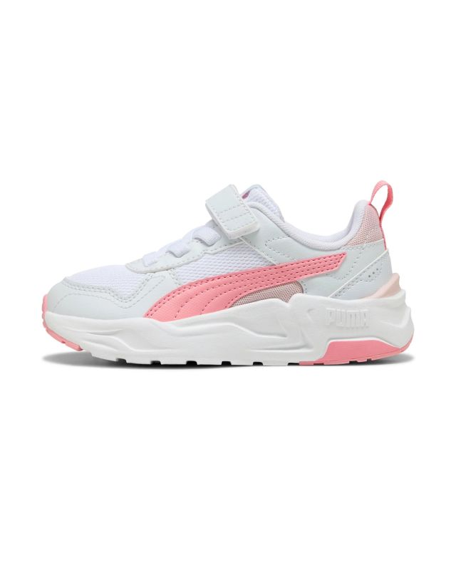 Prodotto: PUMA - SNEAKERS KIDS TRINITY 2 LT PS BIANCA, NERA, GRIGIA E LIME DAL 28 AL 35, 403704-13