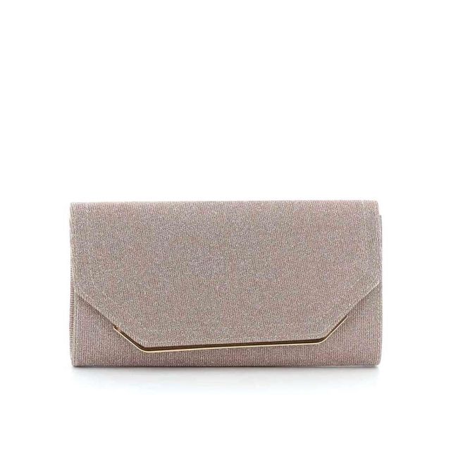 Prodotto: DIVAS- Pochette lurex con bordo metallico a chiusura