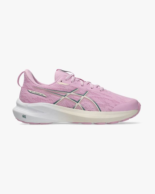 Prodotto: ASICS - SNEAKERS JUNIOR GT-1000 14 GS  DAL 35.5 AL 40 ROSA CON DETTAGLI  GRIGI E BIANCHI, 1014A382_701