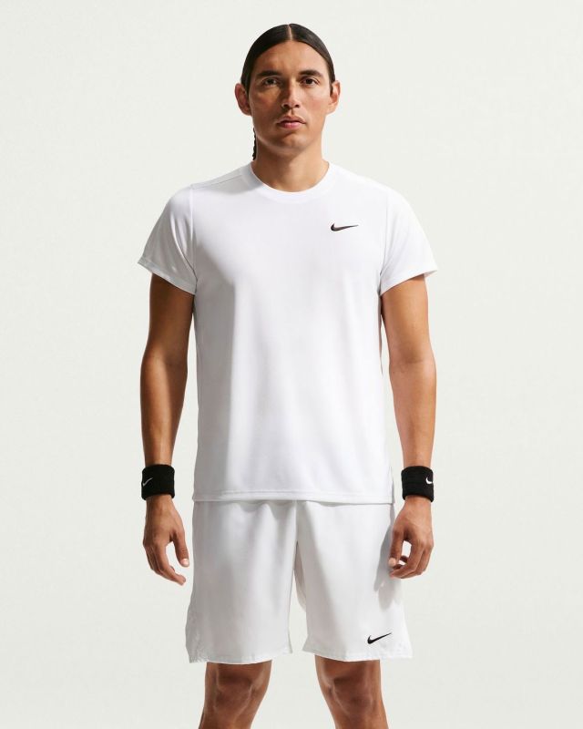 Product: NIKE - T- SHIRT  MEZZA MANICA COURT VICTORY BIANCA  DA UOMO, FZ6921/100 (1 of 6)