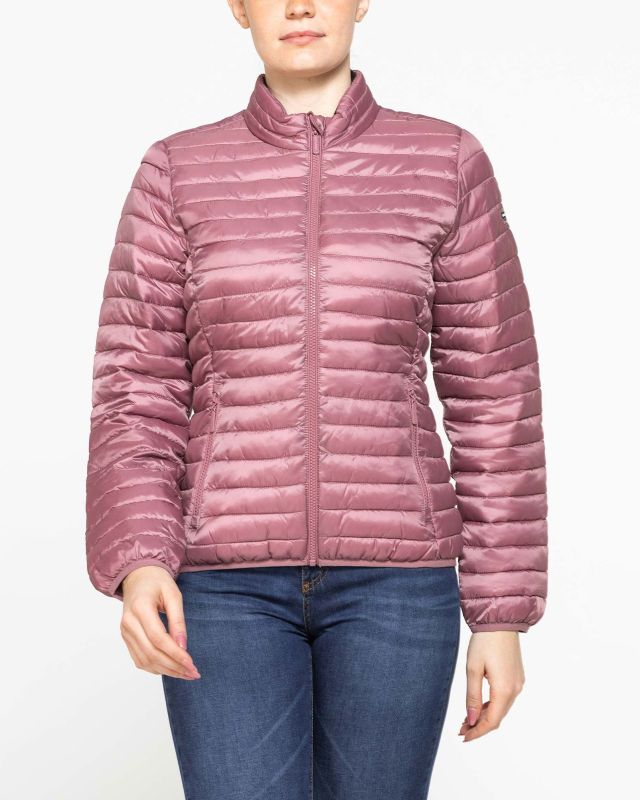 Product: CARRERA - Giubbino coreano 100 grammo in tessuto ripstop rosa antico da donna (1 of 3)