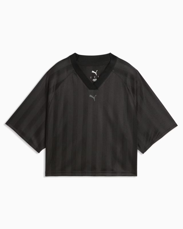 Product: PUMA - T-SHIRT NERA LEAGUE JERSEY TOP DA DONNA, 528483-01 (1 of 2)