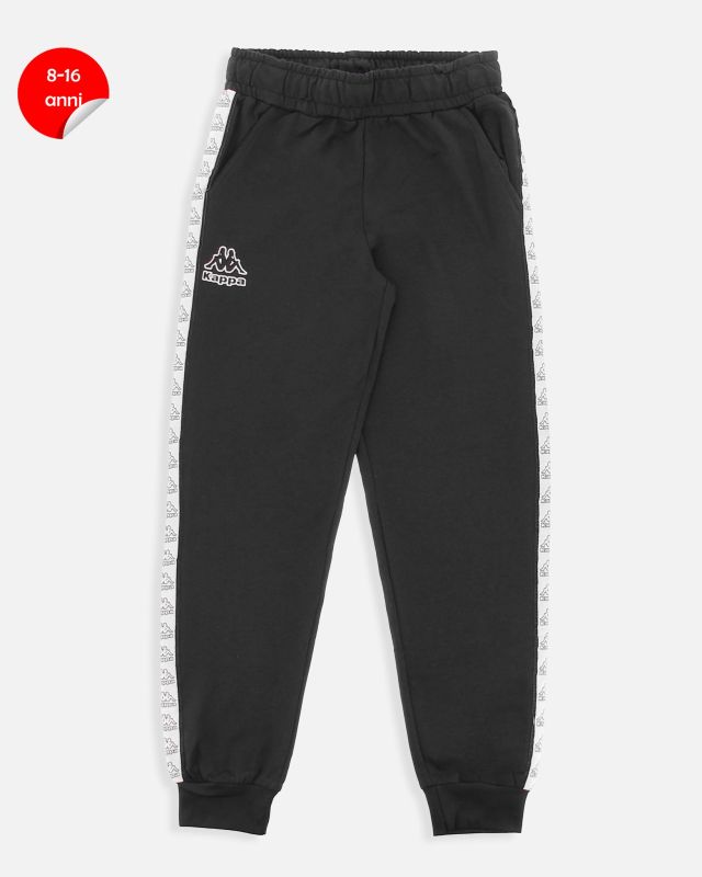 Product: KAPPA - PANTALONE TUTA NERO DA RAGAZZO 8-16 ANNI (1 of 2)