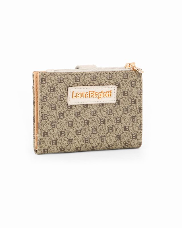 Product: LAURA BIAGIOTTI - Portafoglio vacchetta loggato con pattina (1 of 3)