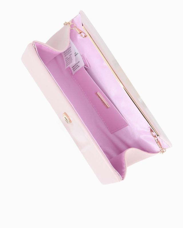 Product: MISS GLOBO - Pochette nude con patta dettaglio oro (5 of 5)