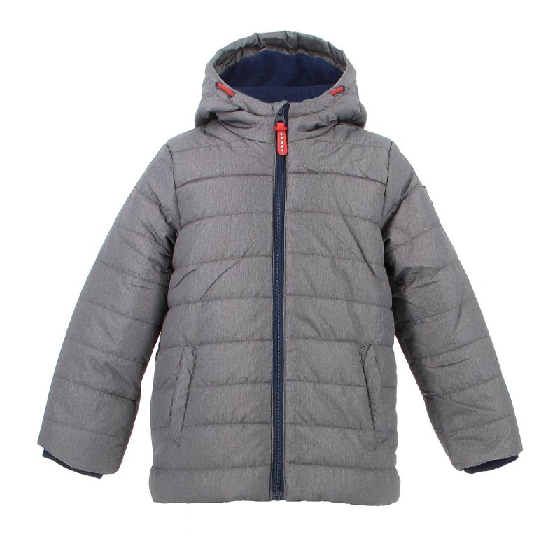 Product: BROKERS - BOY GIUBBINO CON CAPPUCCIO NYLON MELANGE (1 of 4)