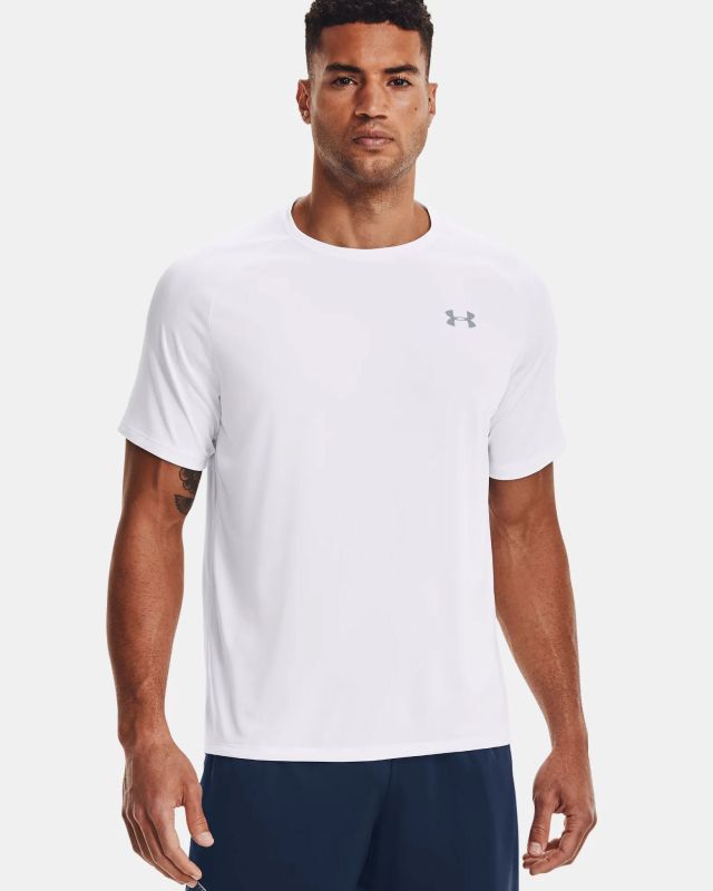 Product: UNDER ARMOUR -T-SHIRT MEZZA MANICA TECH 2.0 SS BIANCA DA UOMO, 1326413_0100 (1 of 6)