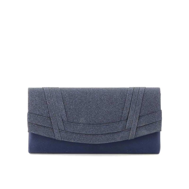 Product: DIVAS- Pochette effetto metallizzato con patta glitterata (1 of 4)