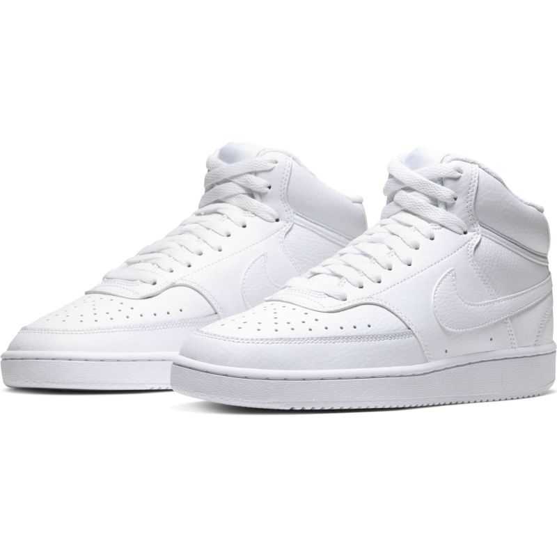 Product: NIKE - SCARPA COURT VISION MID WHITE-WHITE (1 of 5)