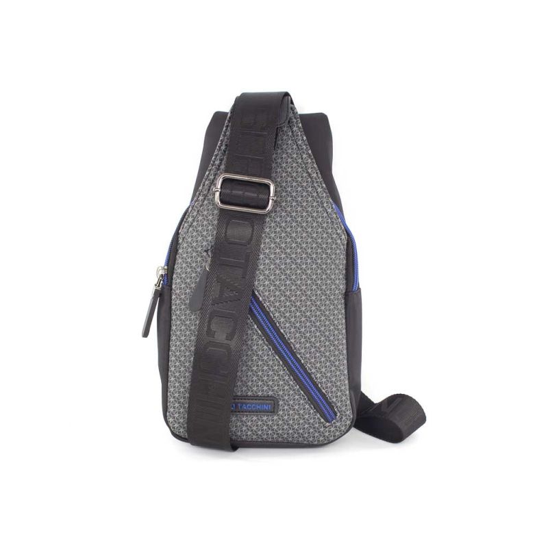 Product: SERGIO TACCHINI- Monospalla con zip diagonale frontale (1 of 2)