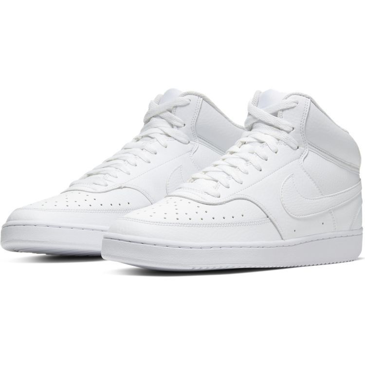 Product: NIKE - SCARPA COURT VISION MID WHITE-WHITE (1 of 5)