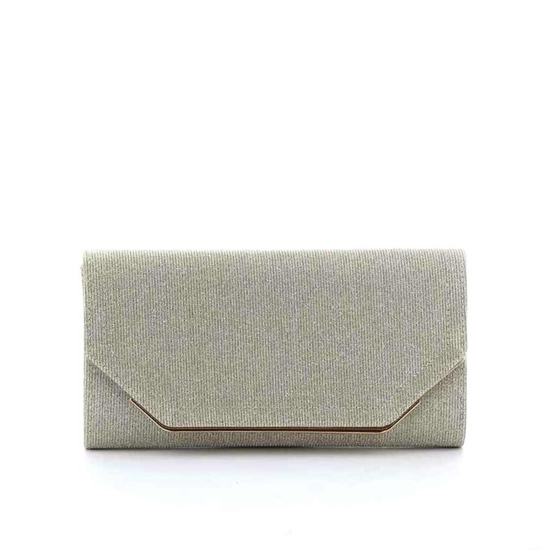 Product: DIVAS- Pochette lurex con bordo metallico a chiusura (1 of 4)
