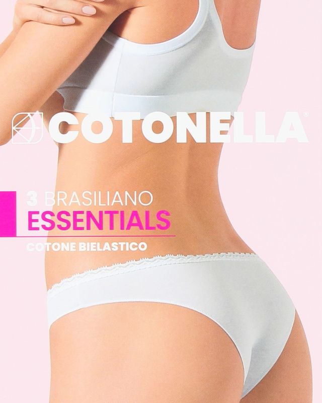 Product: COTONELLA - TRIS BRASILIANA ESSENTIAL BIANCO - GD292 (1 of 9)