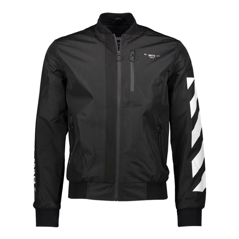 Product: BROKER'S - GIUBBINO ZIP STAMPE MANICHE (1 of 2)