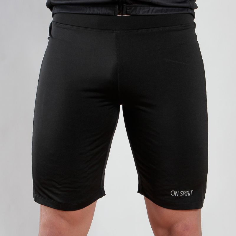 Product: ON SPIRIT - SHORT RUNNING DAVIDE BLACK (1 of 2)