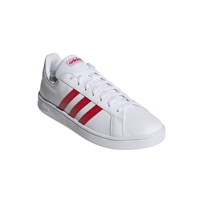 Product: ADIDAS - SCARPA GRAND COURT BASE WHITE-RED-WHITE (1 of 7)