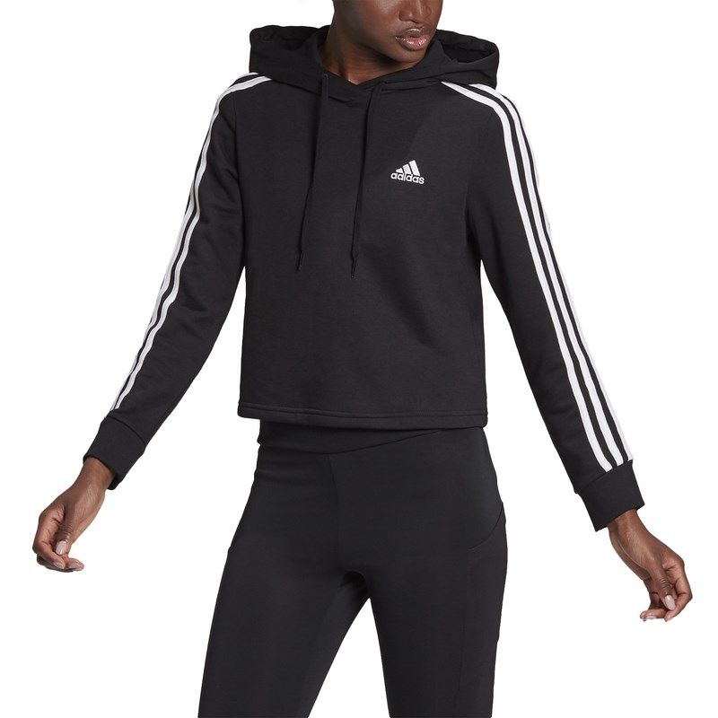 Product: ADIDAS - HOODIE ESSENTIALS 3-STRIPES CROPPED - GM5582 (1 of 14)