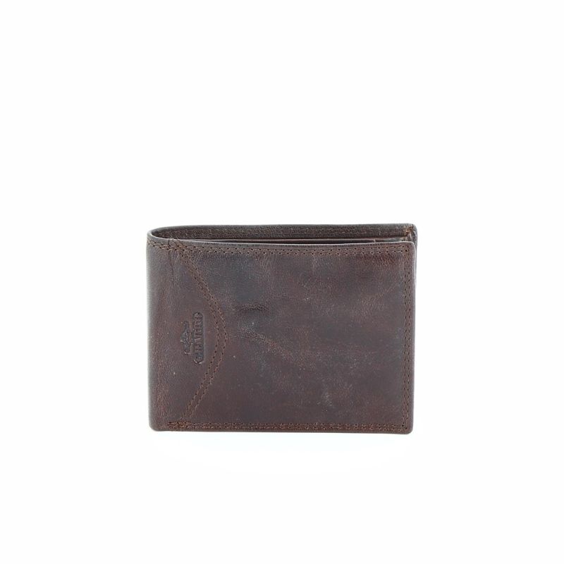Product: CHARRO- Portafoglio in VERA PELLE con ribaltina (1 of 4)