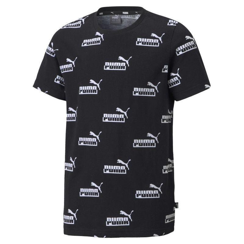 Product: PUMA - T-SHIRT MM AMPLIFIED AOP TEE BLACK