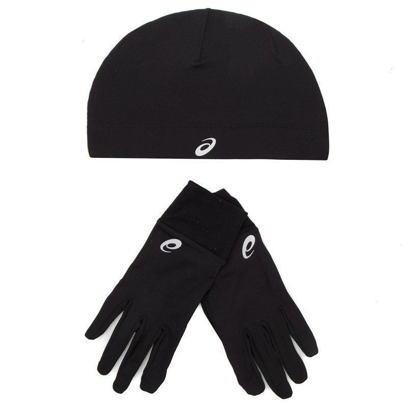 Product: SET GUANTI+BERRETTO RUNNING PACK BLACK (1 of 2)