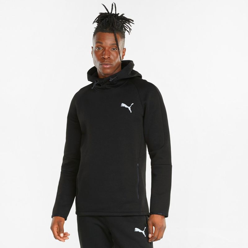 Product: PUMA - SWEAT C/CAPP.EVOSTRIPE HD BLACK (1 of 4)