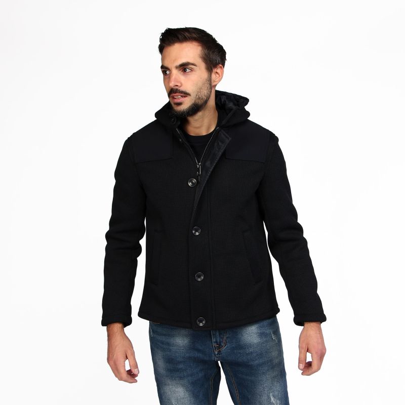 Product: ON SPIRIT - CAPPOTTINO BLU CON CAPPUCCIO (1 of 5)