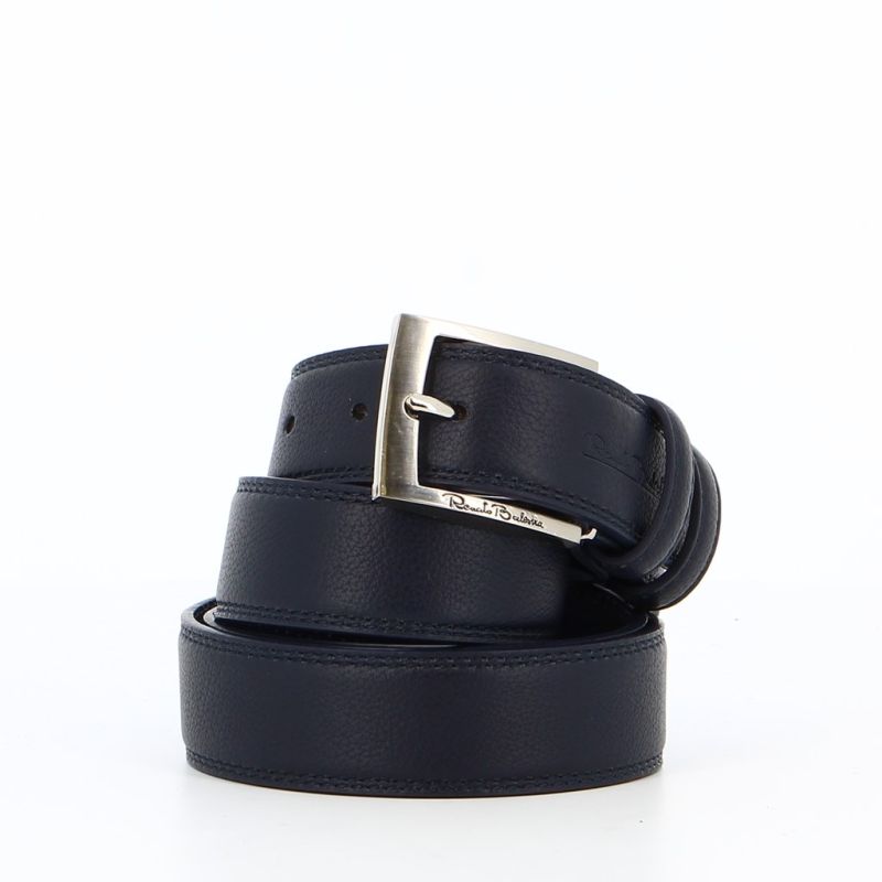 Product: RENATO BALESTRA - Cinta Blu in VERA PELLE