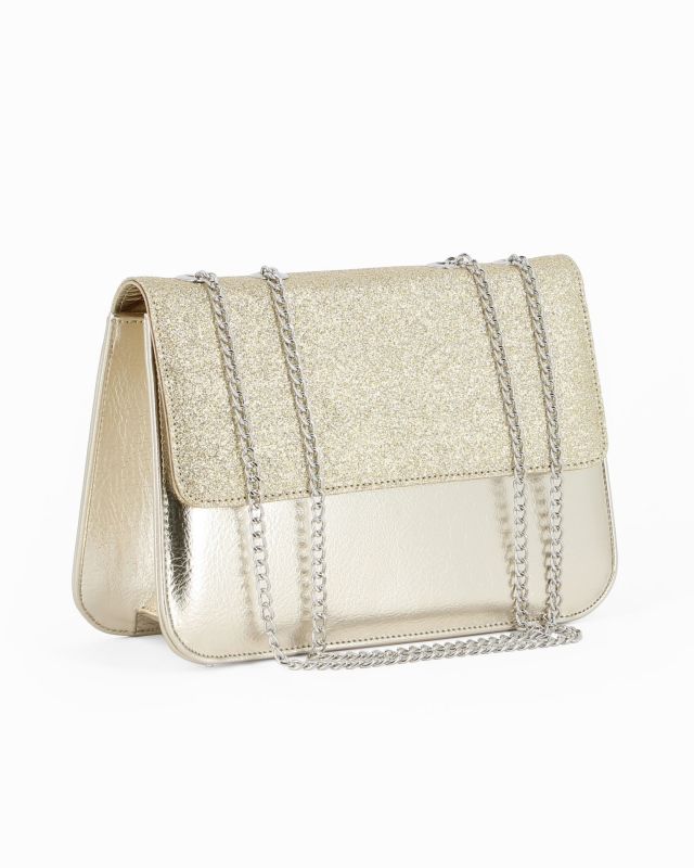 Product: TATOO - Tracolla oro con patta glitter - MADE IN ITALY (1 of 4)