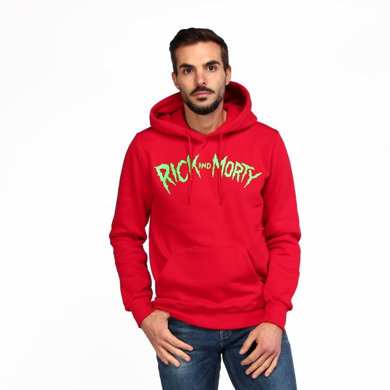 Product: RICK AND MORTY - UOMO FELPA CON CAPPUCCIO (1 of 2)