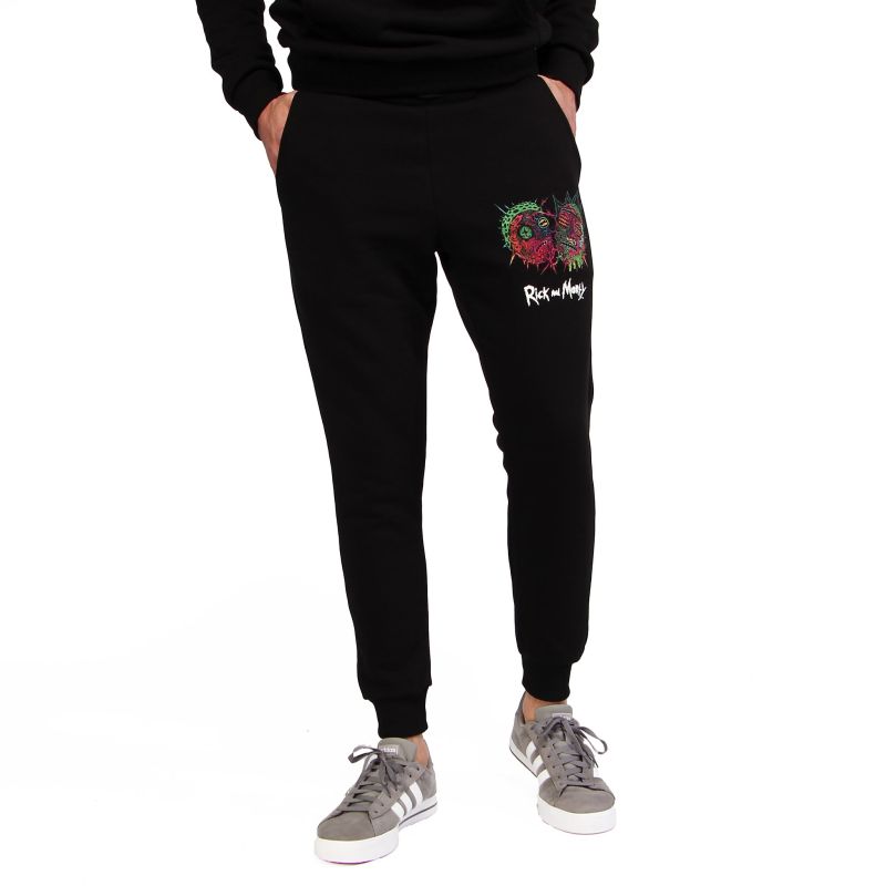 Product: RICK AND MORTY - UOMO PANTALONE FELPA CON POLSI (1 of 3)