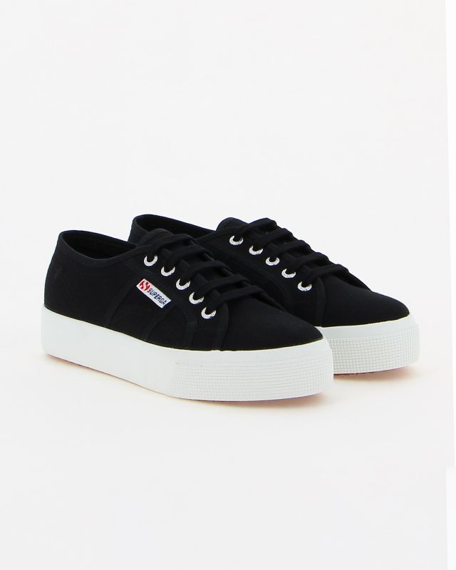 Product: SUPERGA - Sneakers da donna nera con suola alta - 2730 COTU (1 of 5)