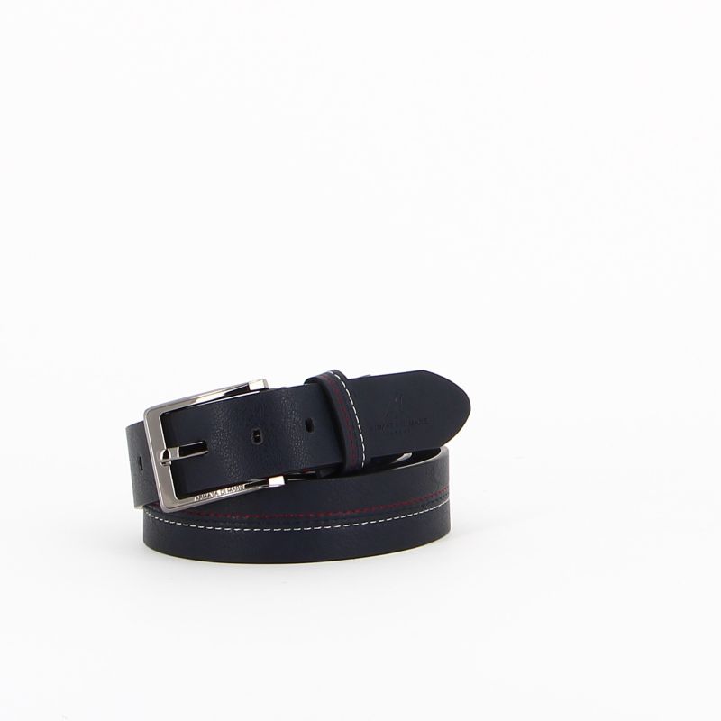 Product: ARMATA DI MARE - Cinta da uomo blu in VERA PELLE