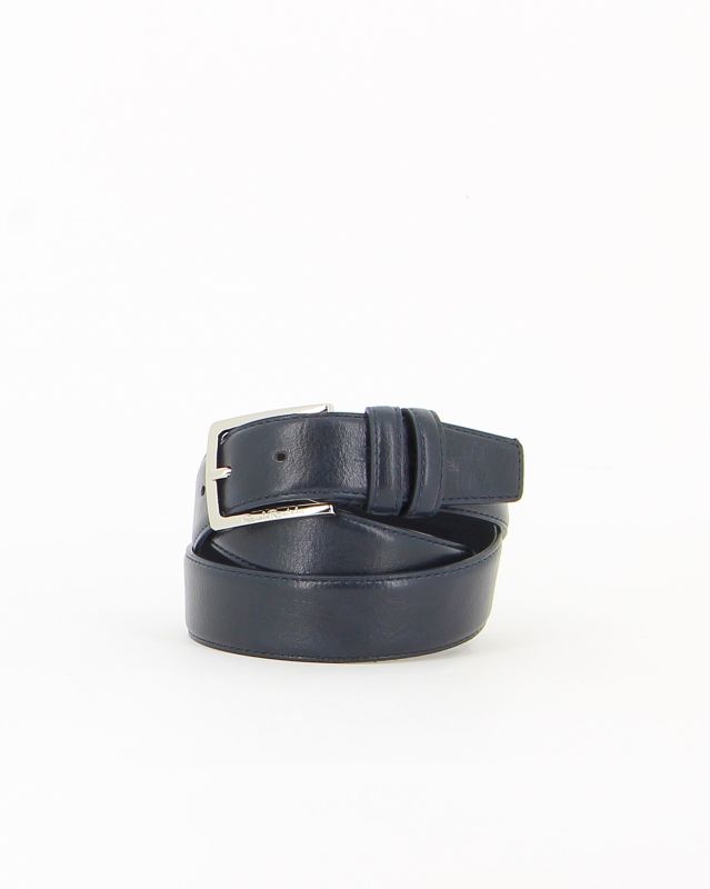 Product: RENATO BALESTRA - Cinta blu con fodera in VERA PELLE