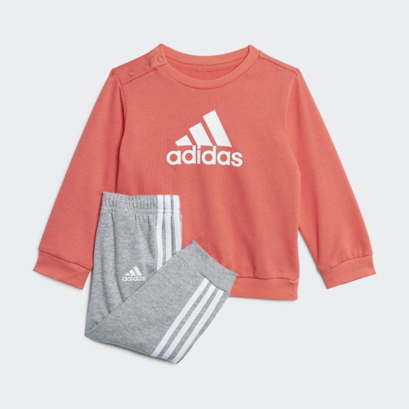 Product: ADIDAS - TUTA DA NEONATO ROSA E GRIGIA - HF8820 (1 of 3)
