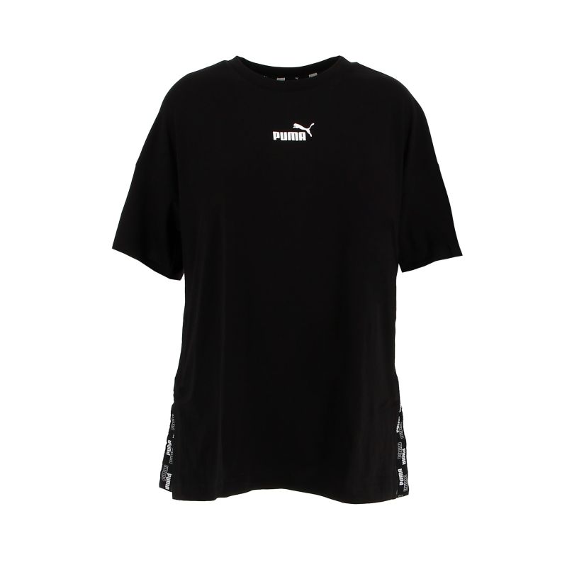 Product: T-SHIRT MM POWER ELONGATED BLACK (1 of 5)