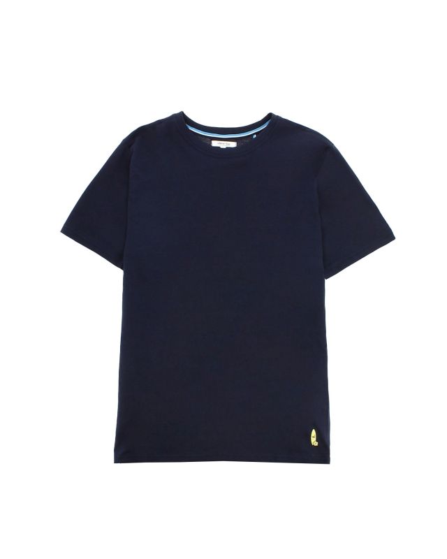 Product: ON SPIRIT - T-shirt girocollo da uomo blu con stampa posteriore (1 of 3)